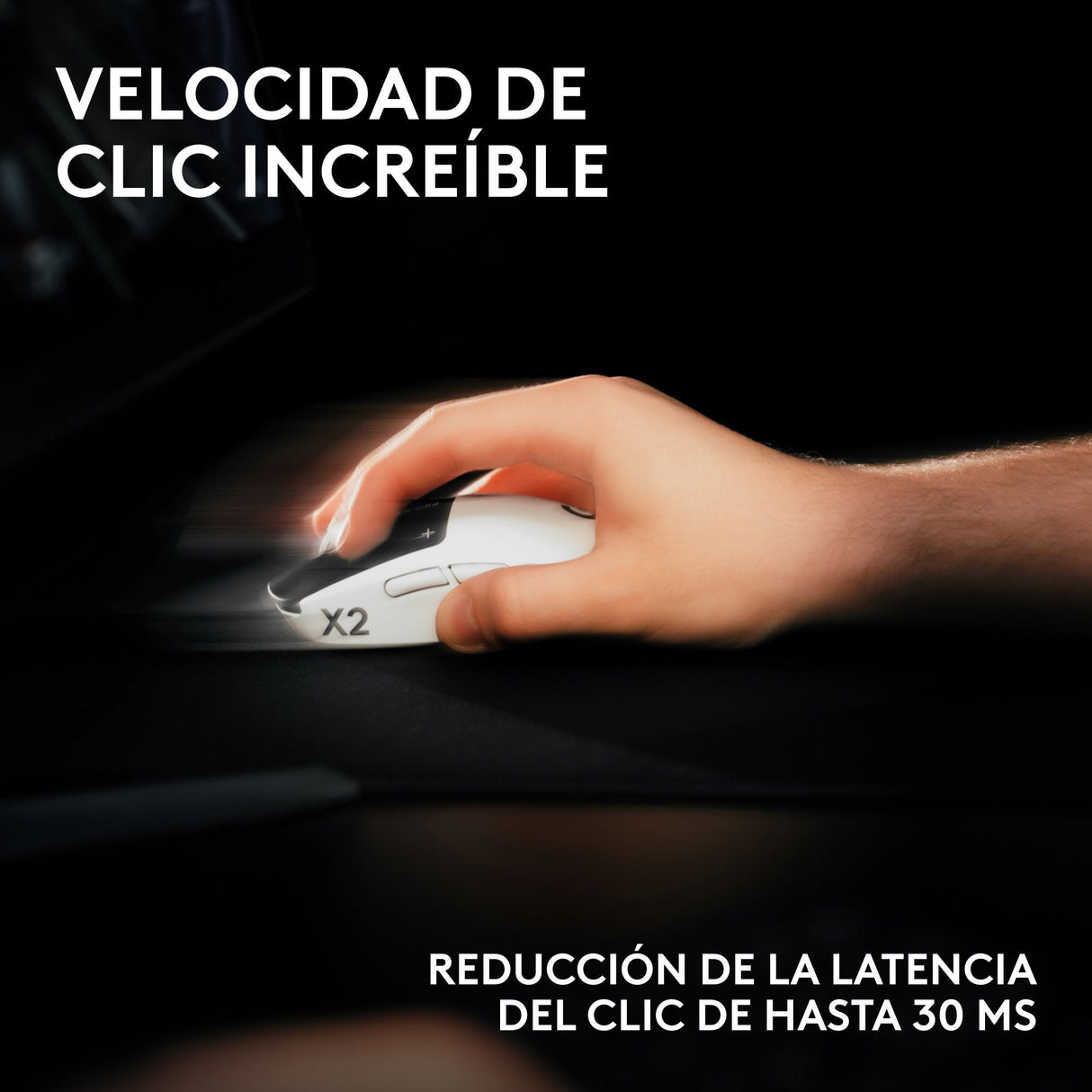 Ratón Logitech G Pro X2 Superstrike  Óptico Inalámbrico 2.4 Ghz Receptor Usb De Logitech Lightspeed