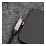 Akyga Cable Usb Ak-Usb-54 Usb Tipo C M Usb Tipo C M Angle Ver. 2.0 60w 1m