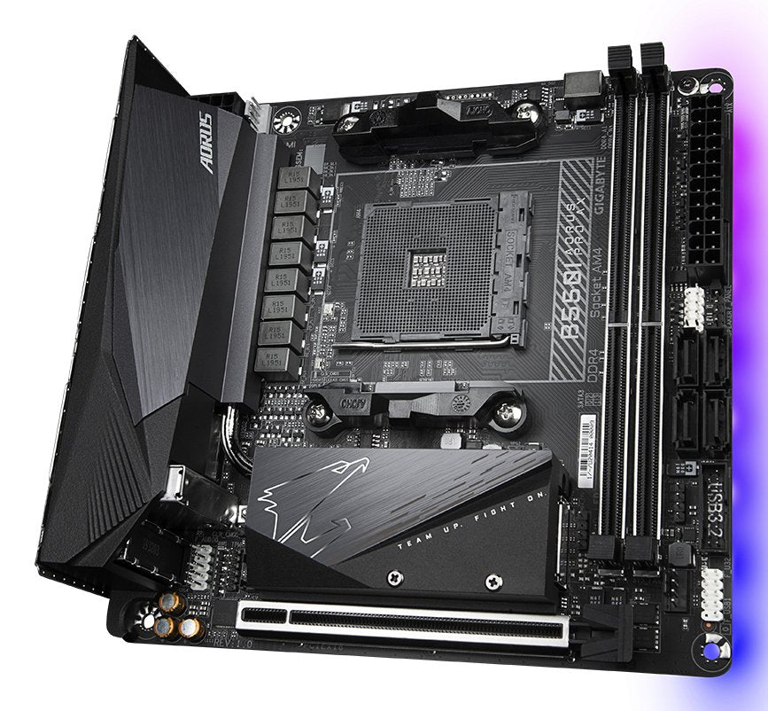 EAN 4719331809508 - GIGABYTE B550I AORUS PRO AX placa base AMD B550 Zócalo AM4 mini ITX imagen 4