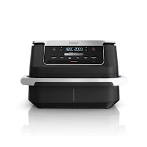 EAN 622356320757 - Ninja AF550EU freidora Doble 6,6 L Independiente 2470 W Freidora de aire caliente Negro, Plata imagen 1