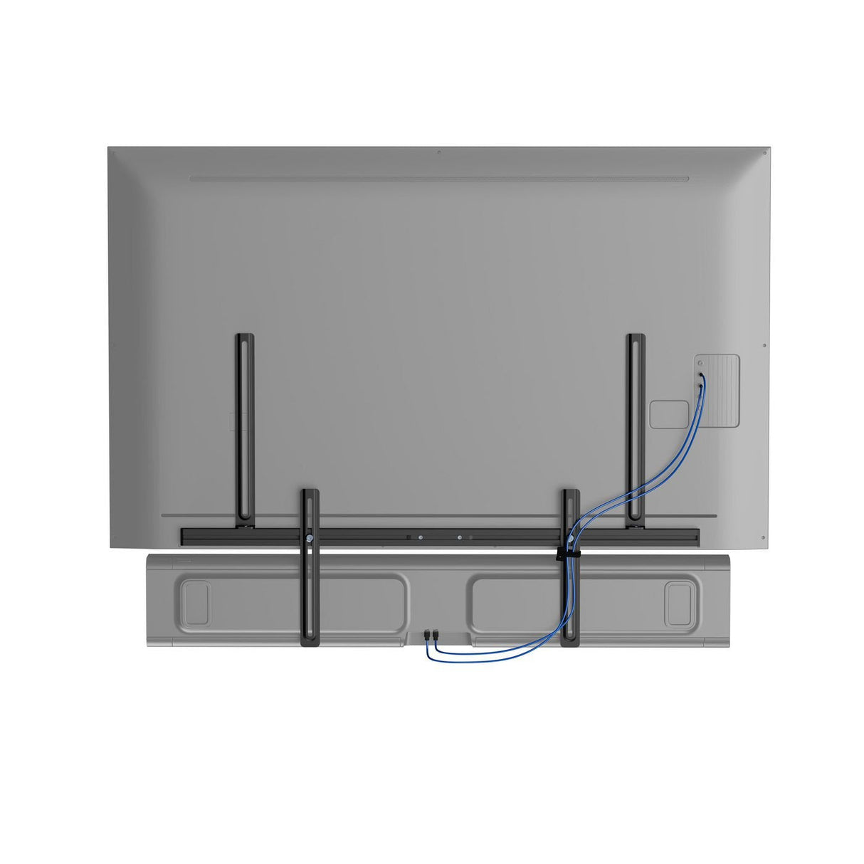 Tv-Mounted Flexible Universal  Soundbar Mount
