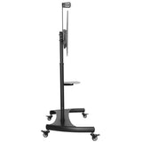 Techly Soporte De Suelo Trolley De Acero Con Altura Regulable, Para Tv De 60'' A 100''