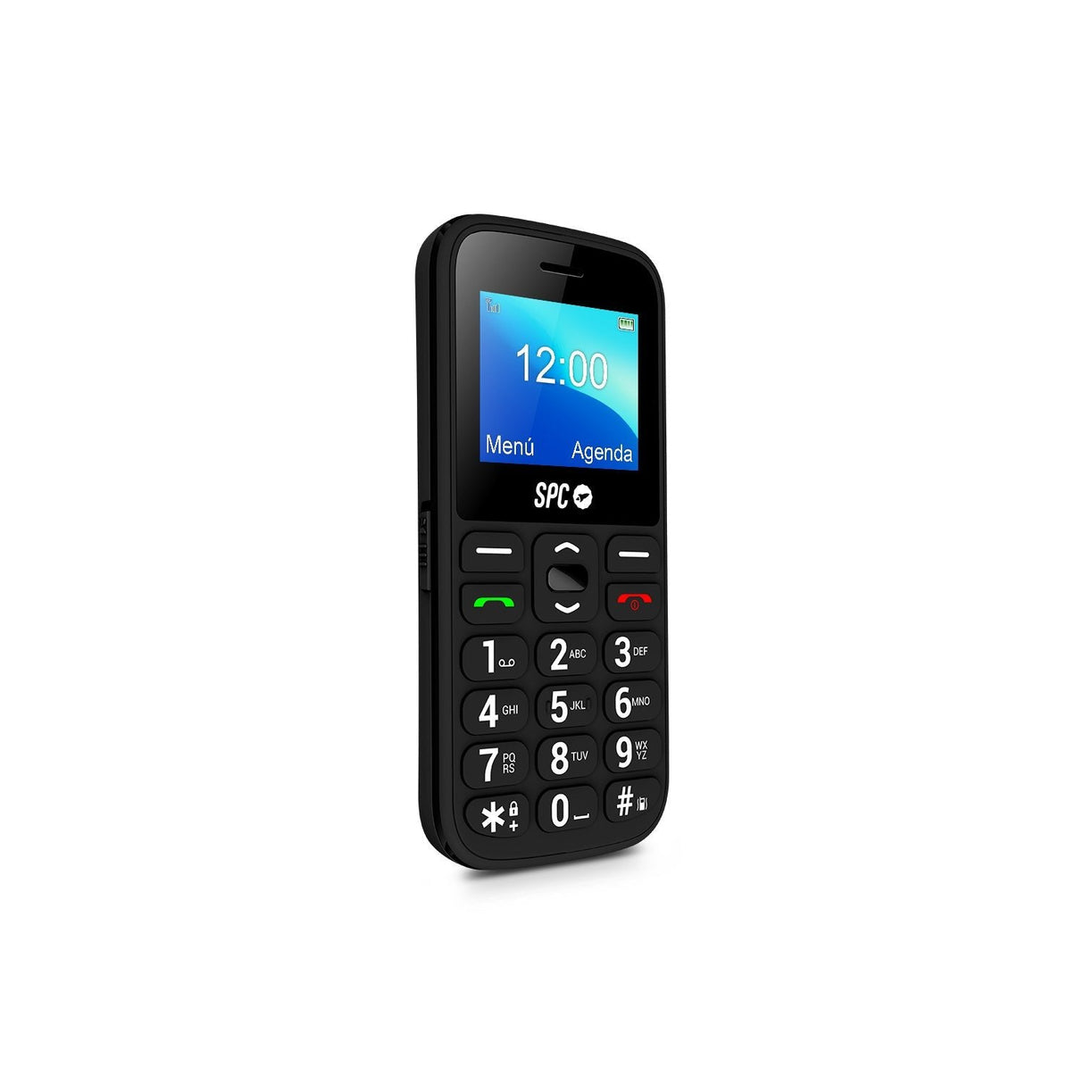 Teléfono Móvil Spc Fortune 2 4g Para Personas Mayores Negro