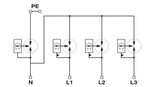 Pho Flt-Mb-T1-264 12.5-3+1-Ut Kombiableiter Typ 1+2+3