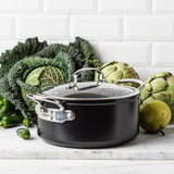 Greenpan Barcelona Pro Kasserolle 20cm Schwarz