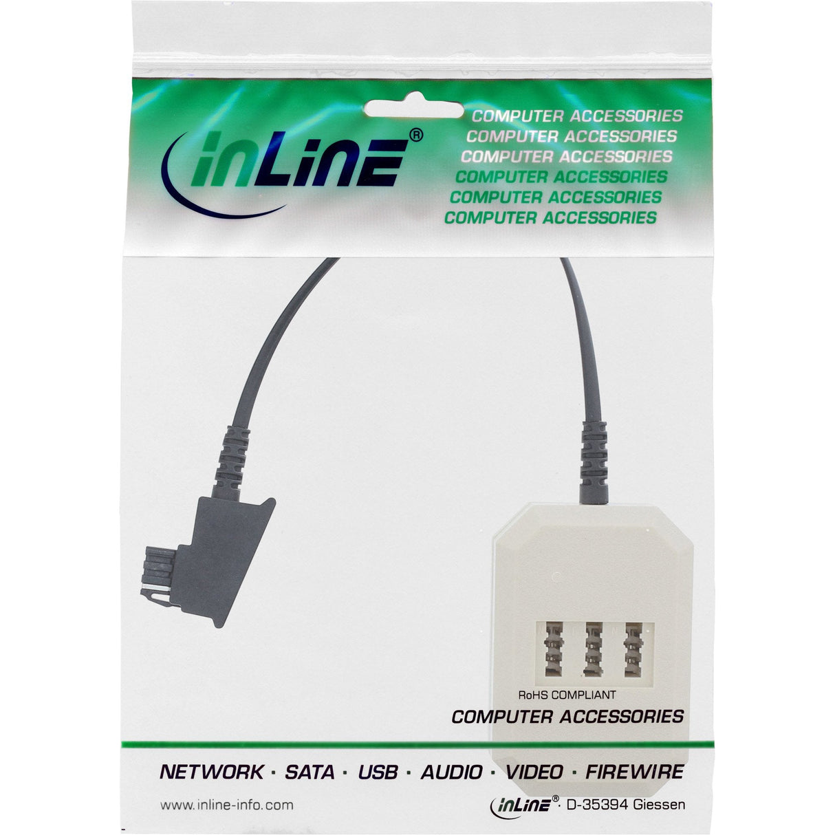 Adaptador Inline Tae Tae-F Conector A Conector Tae Nfn + Rj11 0,2 M