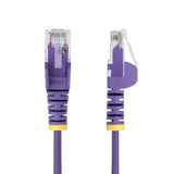 Startech.Com N6pat250cmpls Cable De Red Púrpura U/Utp (Utp)