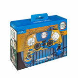 Fr-Tec Demon Slayer Kimetsu No Yaiba Tanjiro Kamado Pack Para Mando Ps5 De Carcasa Rigida + Grips + Sticker Para