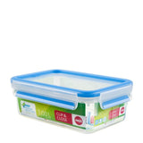 Emsa Clip & Close Caja Rectangular Translúcido 1l