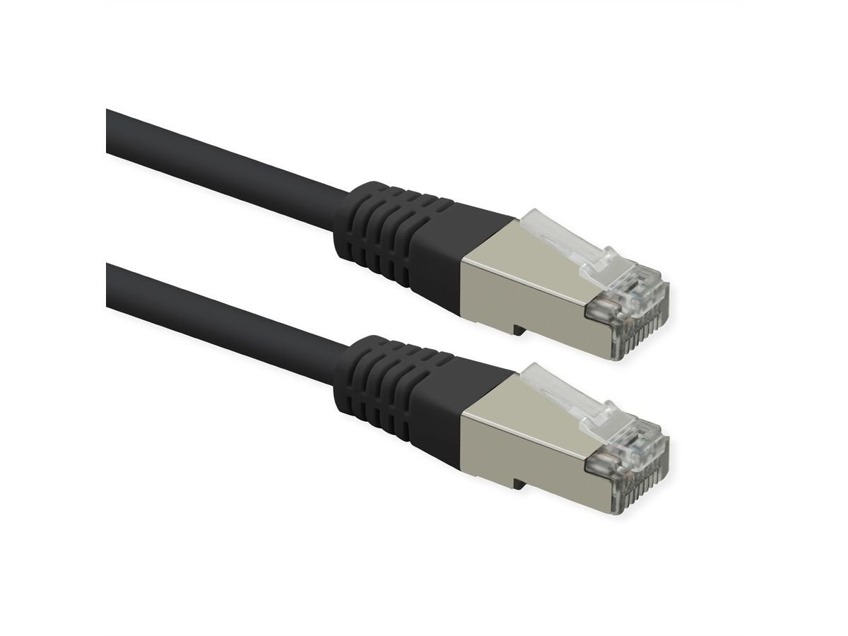 Kab Roline Cable De Red Cat.6 Class E Poe S Ftp Pimf Negro 0,5m