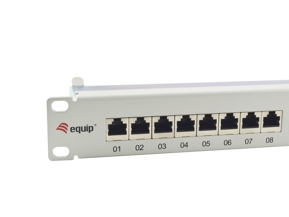Equip Patchpanel  24x Rj45 Cat6a 19" 1he Gris