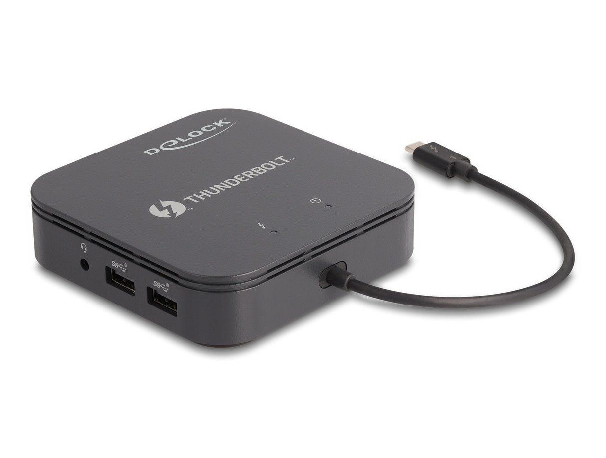 Delock 87789 Dockingstation Thunderbolt 3 8k - Displayport / Hdmi / Usb / Lan / Audio / Pd 3.0