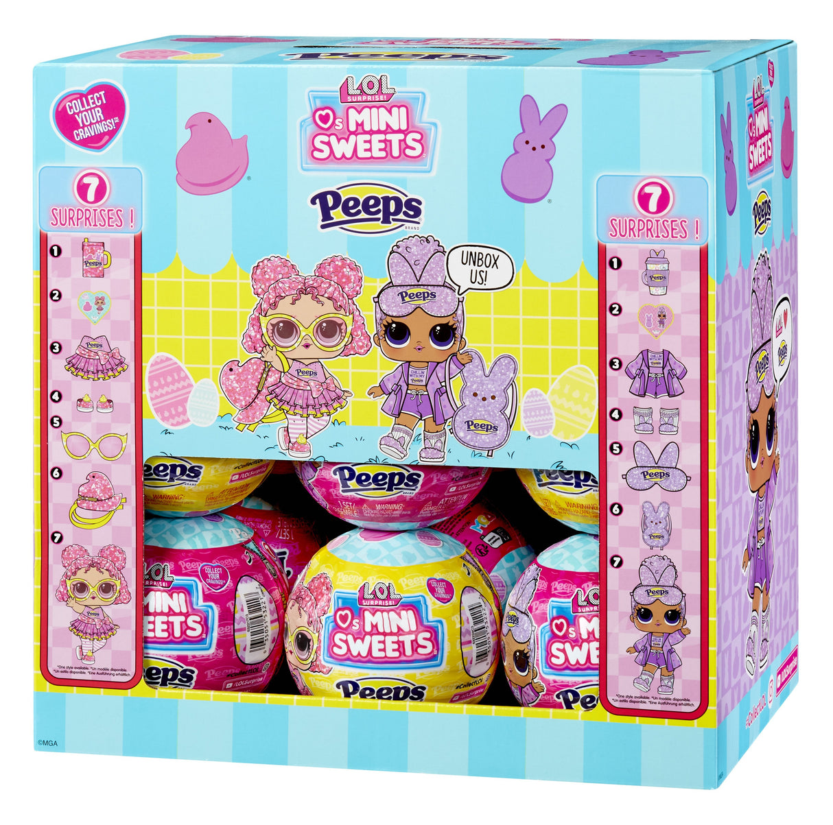 Muñeca Mga Entertainment Lol Surprise Loves Peeps Tots 504696-Euc