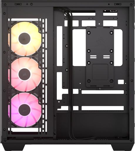EAN 0840006686057 - Corsair 3500X ARGB Midi Tower Negro imagen 5