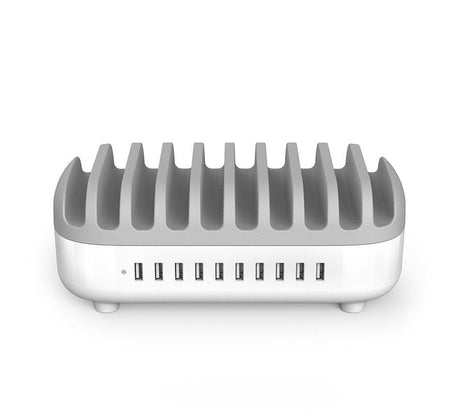 EAN 0819472021839 - Compulocks 10PUSBDKS-UK organizador para estación de carga Independiente Gris, Blanco imagen 4
