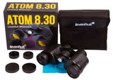 EAN 0753215768004 - Levenhuk Atom 8x30 binocular Porro Negro imagen 2