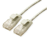 Roline Verde Utp Cable De Red Cat.6a (Class Ea), Lsoh, Slim, Grau, 1 M
