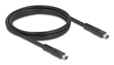 Delock Mini Displayport Cable 16k 60 Hz 80 Gbps 1,5 M
