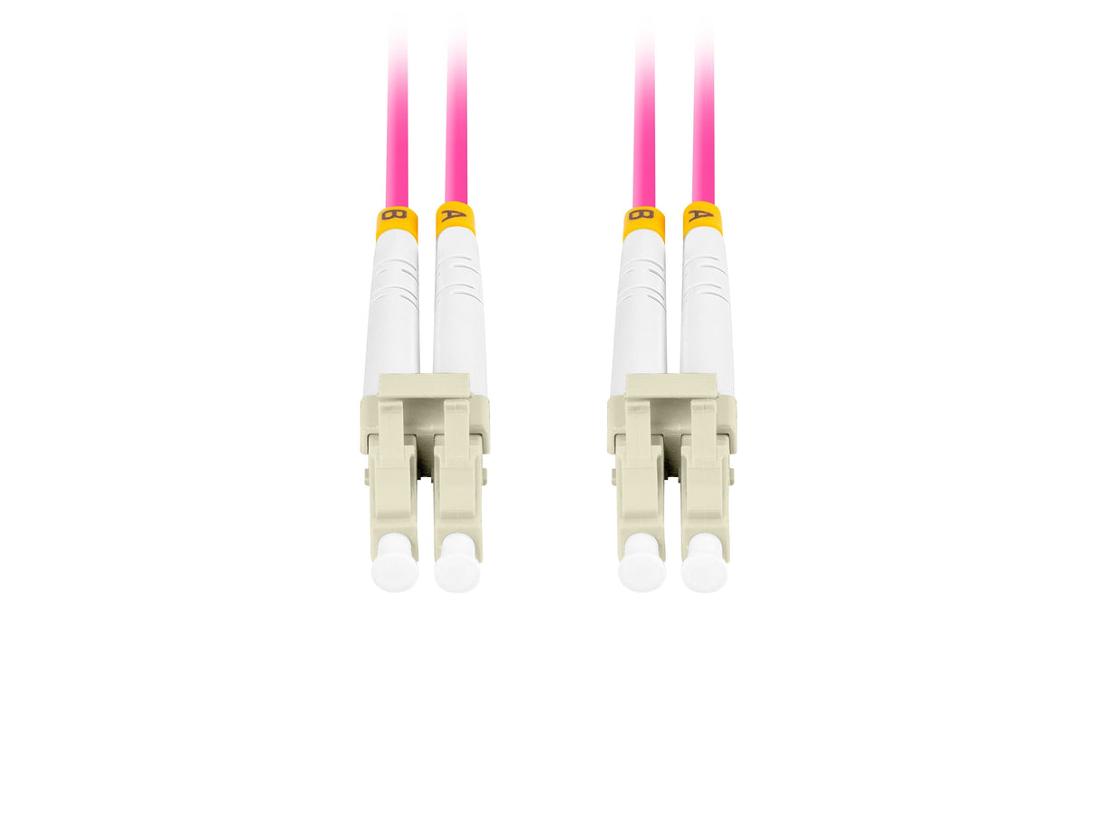 EAN 5901969433401 - Lanberg FO-LULU-MD41-0100-VT Cable de fibra óptica e InfiniBand 10 m LC imagen 3