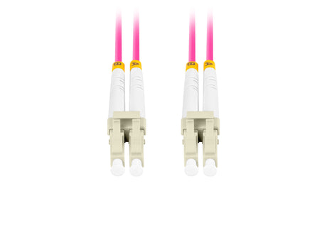 EAN 5901969433395 - Lanberg FO-LULU-MD41-0050-VT Cable de fibra óptica e InfiniBand 5 m LC Violeta imagen 3