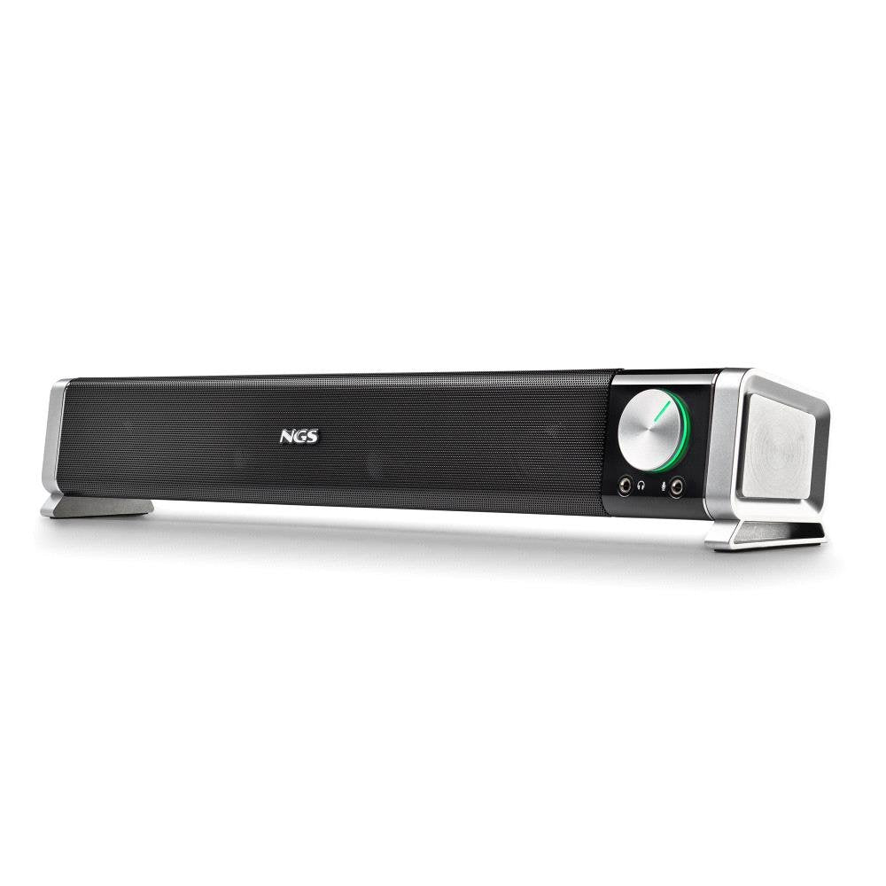 Barra De Sonido Con Bluetooth Ngs Subway 40w 2.0 Negra