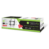 Techly Ica-Plb 59t Soporte De Pared Para Pantalla Plana 177,8 Cm (70") Negro