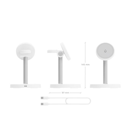 EAN 8435739903520 - AISENS ASCH-15W3WC065-W cargador de dispositivo móvil Auriculares, Smartphone, Reloj inteligente Cargador imagen 4
