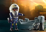 Playmobil 70782 Jetpack De La Policía: Arresto Del Ladrón De Arte