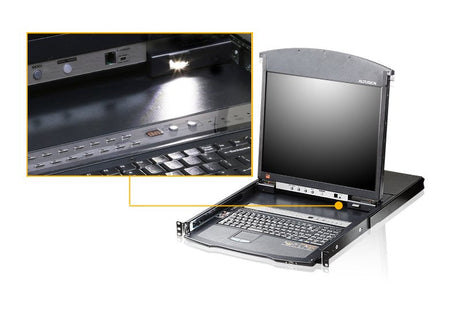 EAN 4719264642623 - ATEN KL1516AIN-AXA-XG consola de rack 48,3 cm (19") Negro 1U imagen 4