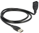Delock Usb 2.0-A Macho > Hembra Shapecable 100 Cm