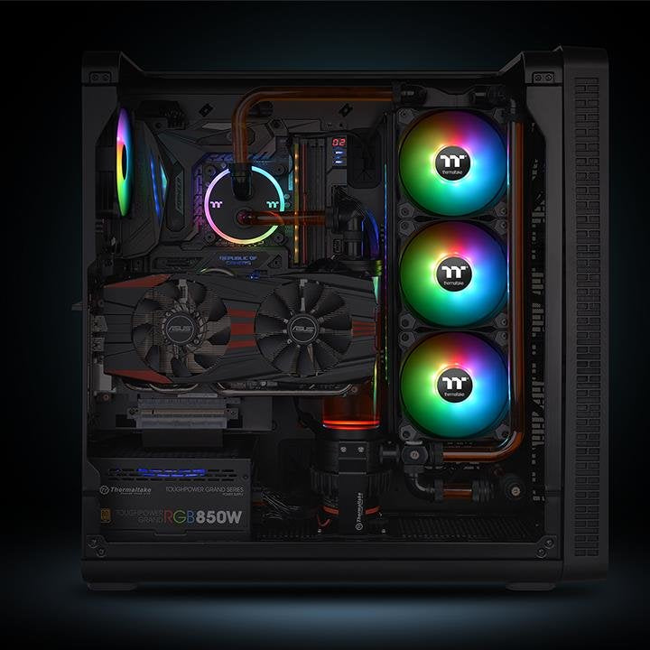 EAN 4711246875401 - Thermaltake Pure 12 ARGB Carcasa del ordenador Ventilador 12 cm Negro 3 pieza(s) imagen 13