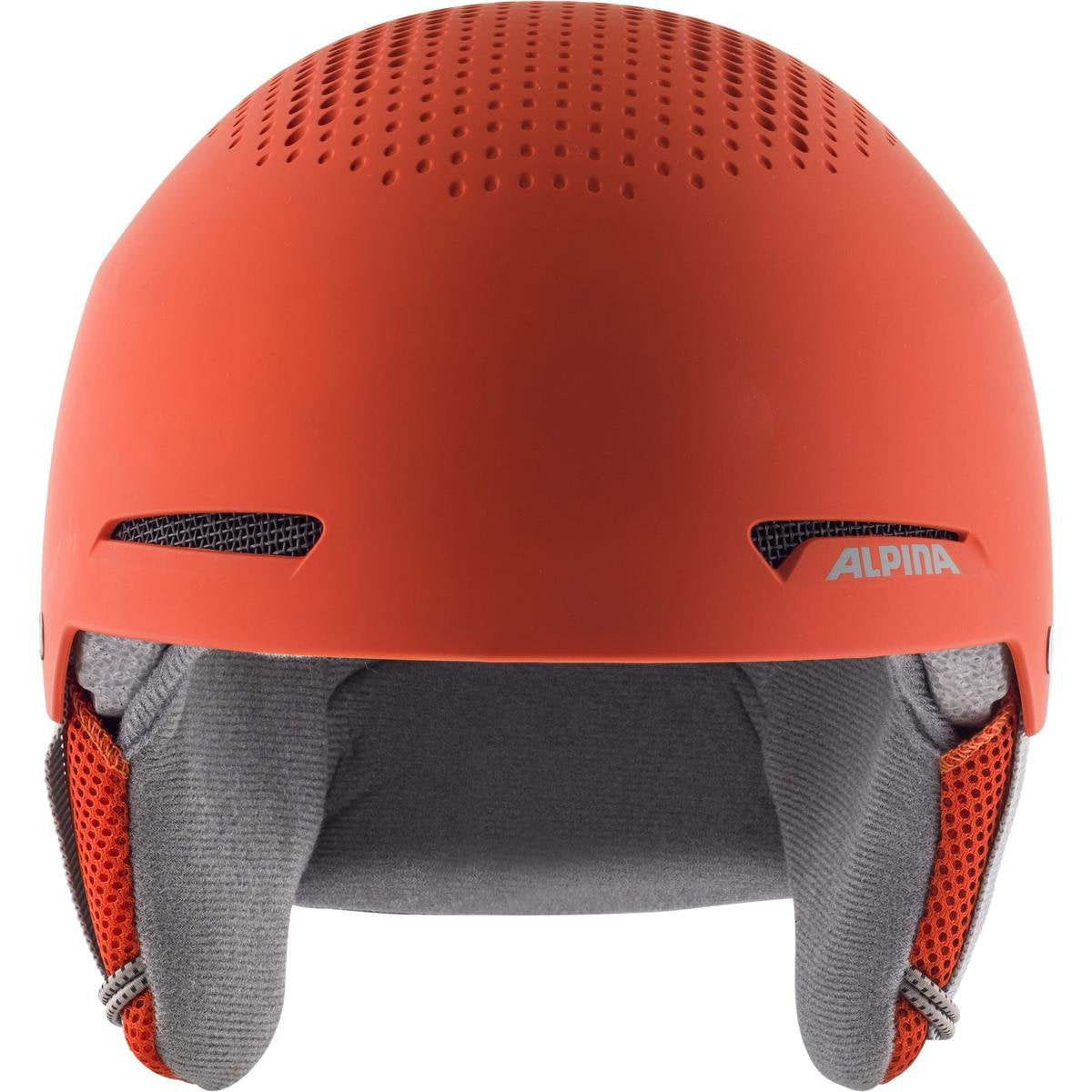 Casco De Invierno Alpina Zupo Pumpkin-Orange Matt 54-58