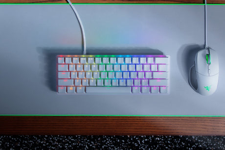 EAN 8886419349457 - Razer Huntsman Mini teclado Juego USB QWERTY Inglés Blanco imagen 1