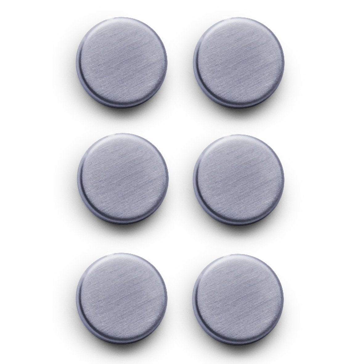 Zeller Magnete Ø 2,7 Plateado