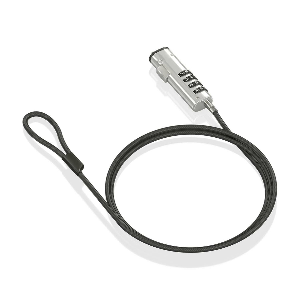 Aisens Cable De Seguridad Tipo Nano Para Portátiles Aslk-D50n05-Bk 1.5m