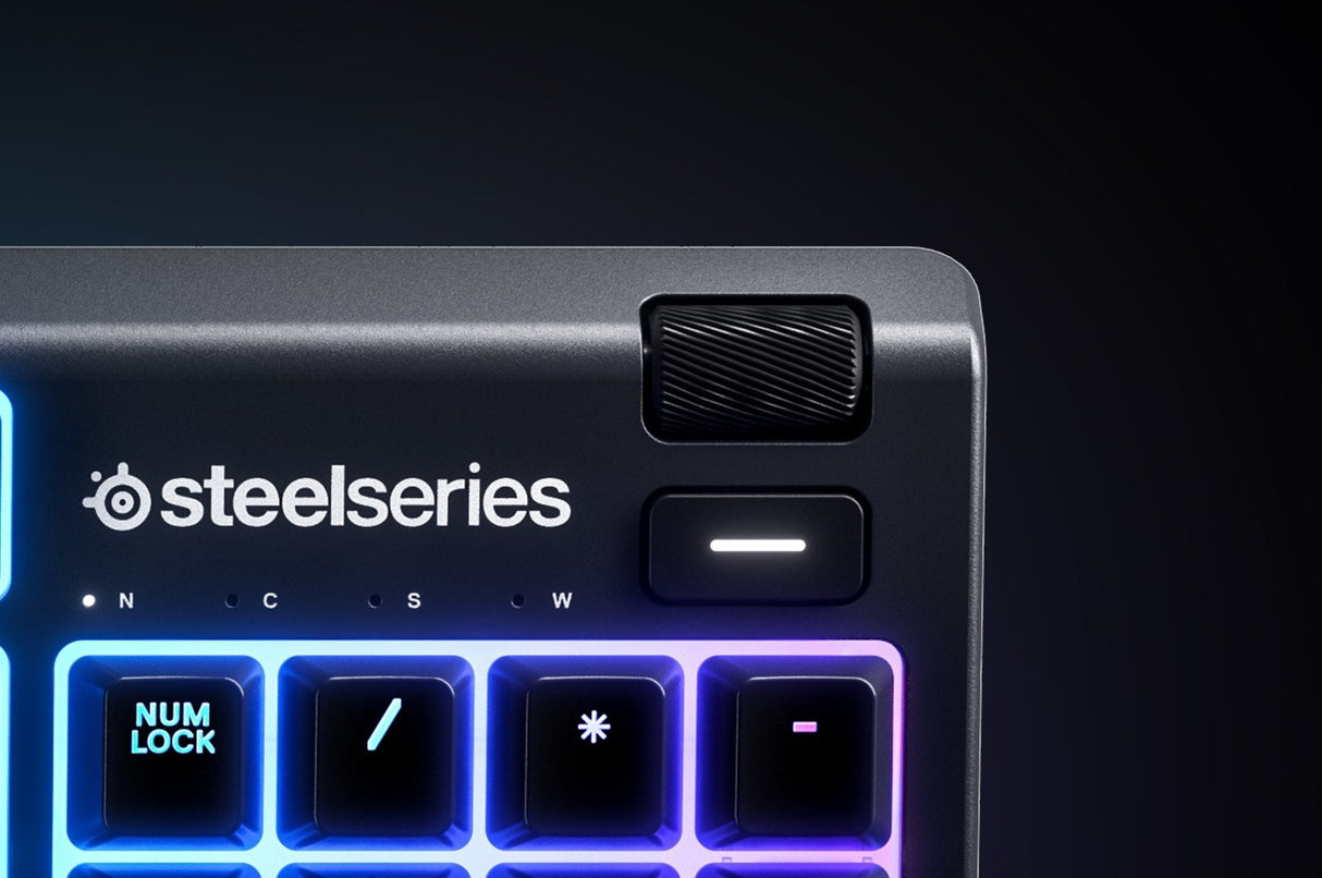 Teclado Ingles Steelseries Apex 3 Usb Negro