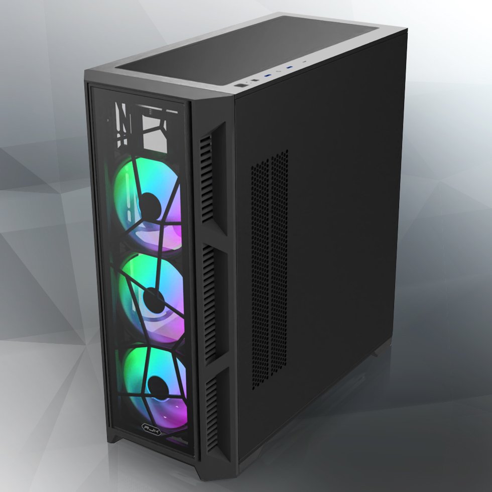 Raijintek Case M.Tower Ponos Ultra Tg4 Argb Fan*4 Type C Usb3.0
