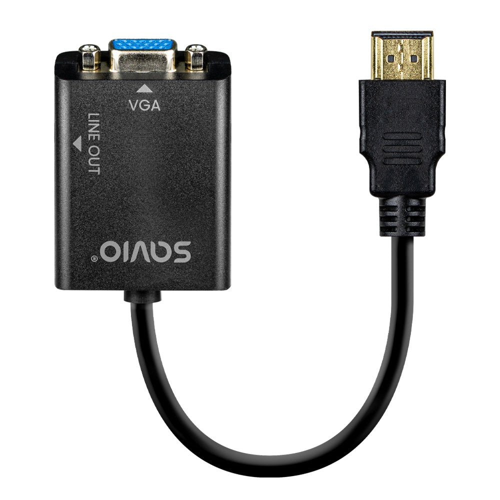 Hdmi-Vga Adapter Ak-76  With Audio, Savio