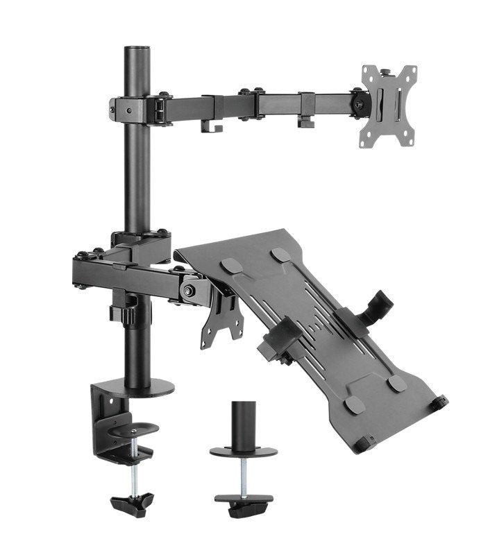 EAN 4040849708152 - Goobay 70815 soporte para ordenador portátil Soporte de mesa con estante para ordenador portátil y brazo  imagen 2