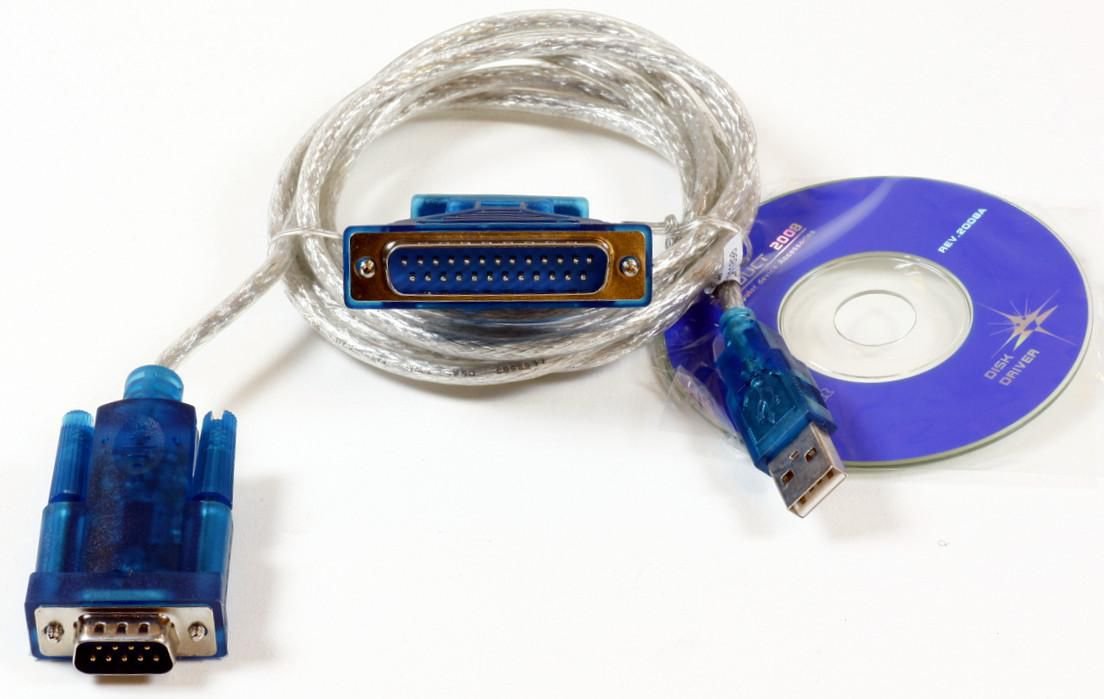 Adaptador Usb-Paralelo Db25 Macho