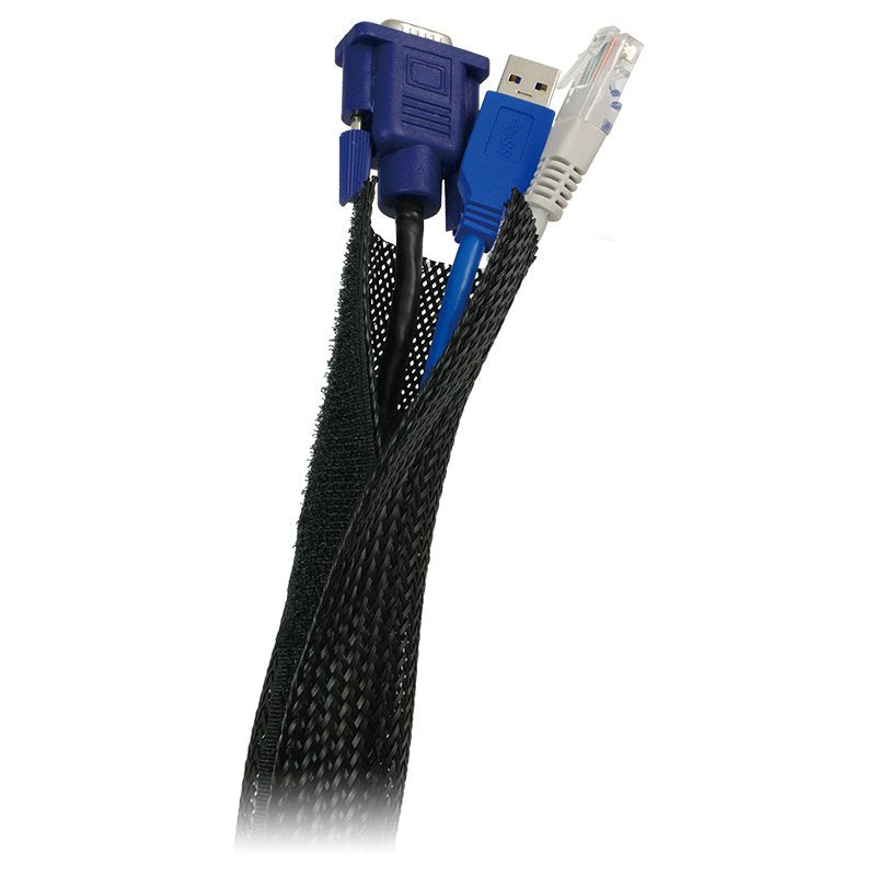 Logilink Kab0006 Funda Cable Flexible 1.8m Negro