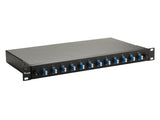 Equip Lwl-Spleisskamen 12-Port Lc-Duplex Os2 1u Komplett Sw