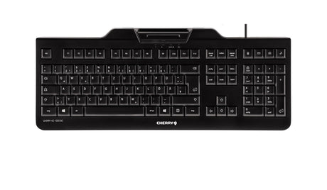 EAN 4025112084607 - CHERRY KC 1000 SC teclado Oficina USB AZERTY Francés Negro imagen 1