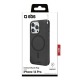 Sbs Instinct Mag Cover Iphone 16 Pro Schwarz