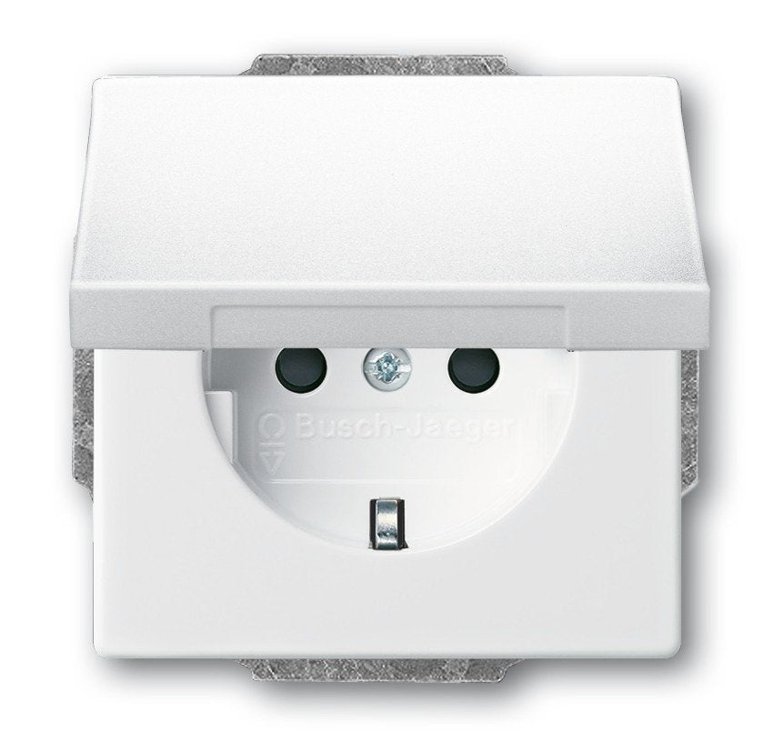 EAN 4011395996270 - Busch-Jaeger 20 EUK-84 toma de corriente CEE 7/3 Blanco imagen 1