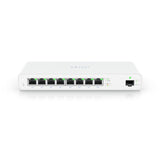 Ubiquiti Uisp-S-Eu Gigabit Poe Switch For Micropop Applications, 8x Gbe Rj45 Ports With Passive Poe, 1x Sfp, 110w