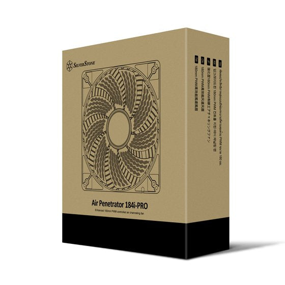 Ventilador De Caja Silverstone Sst-Ap184i-Pro 180x180x32