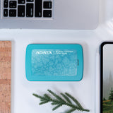 Adata 1tb Hc300 Eco Eco-Friendly External Hard Drive 2.5 Usb 3.2 Ultra-Slim Aes 256-Bit Encryption