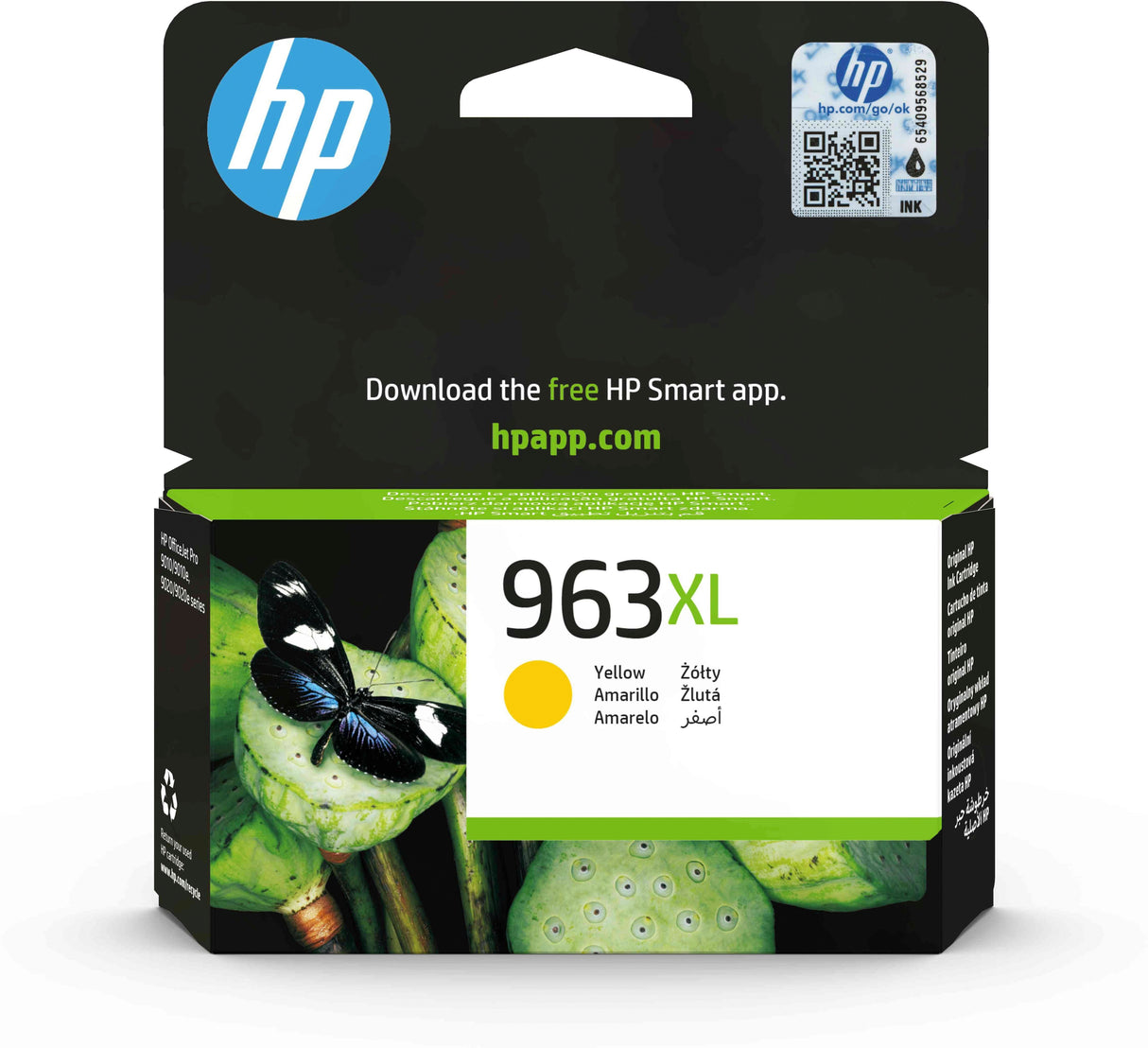 Tinta Original Hp 963 Xl Alta Capacidad Amarillo