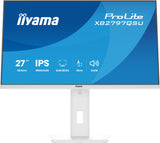 Monitor  Iiyama Prolite Xb2797qsu-W1 Led 27" 2560 X 1440 Qhd @ 75 Hz Ips 350 Cd/M² 1000:1 1 Ms 2xhdmi Displayport Altavoces Mate Blanco